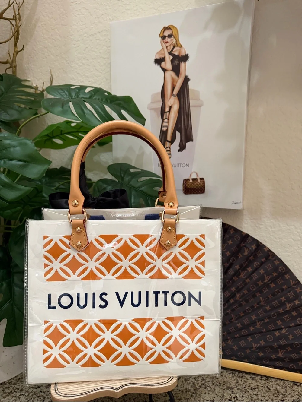 🖤🤍🧡Louis Vuitton LV by The Pool Gift Bag Tote🧡🤍🖤